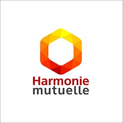 Logo harmonie mutuelle pour cocktail remise de prix