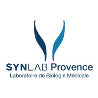 Logo synlab provence pot départ retraite